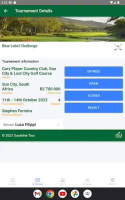 Sunshine Tour android App screenshot 9